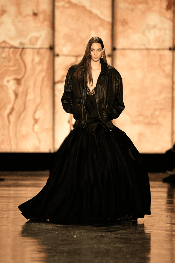 Saint Laurent Fall Winter 2025 Paris Fashion Week Anthony Vaccarello womenswear runway show