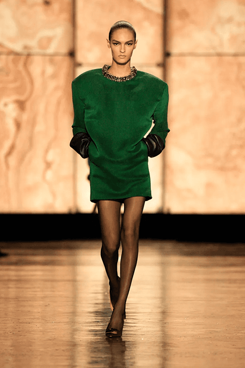 Saint Laurent Fall Winter 2025 Paris Fashion Week Anthony Vaccarello womenswear runway show
