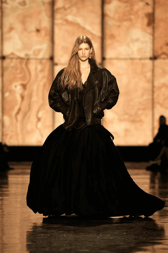Saint Laurent Fall Winter 2025 Paris Fashion Week Anthony Vaccarello womenswear runway show