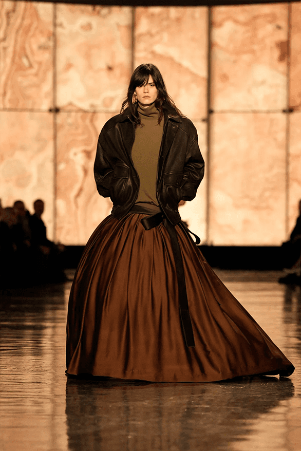 Saint Laurent Fall Winter 2025 Paris Fashion Week Anthony Vaccarello womenswear runway show