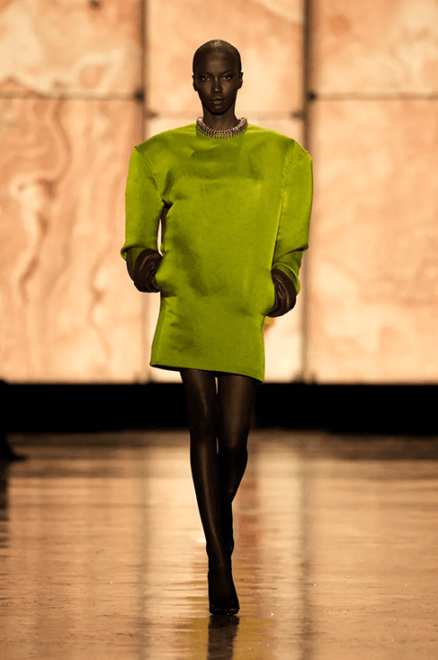 Saint Laurent Fall Winter 2025 Paris Fashion Week Anthony Vaccarello womenswear runway show
