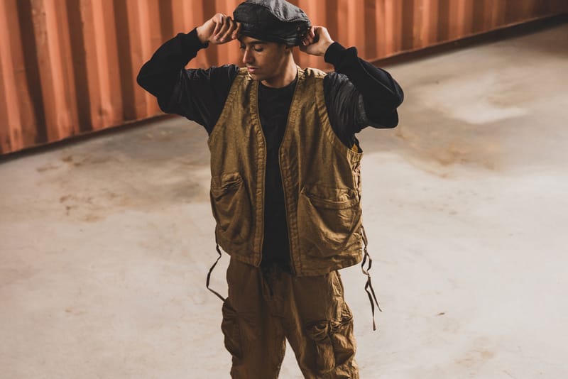 BEAMS PLUS Enlists dip for Garment Dyed Nylon Capsule