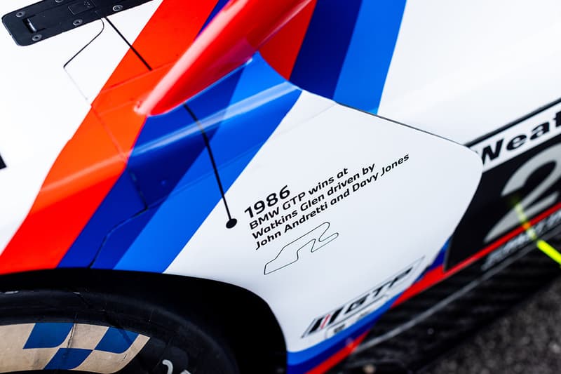 BMW M Hybrid V8 50th Anniversary Livery Info