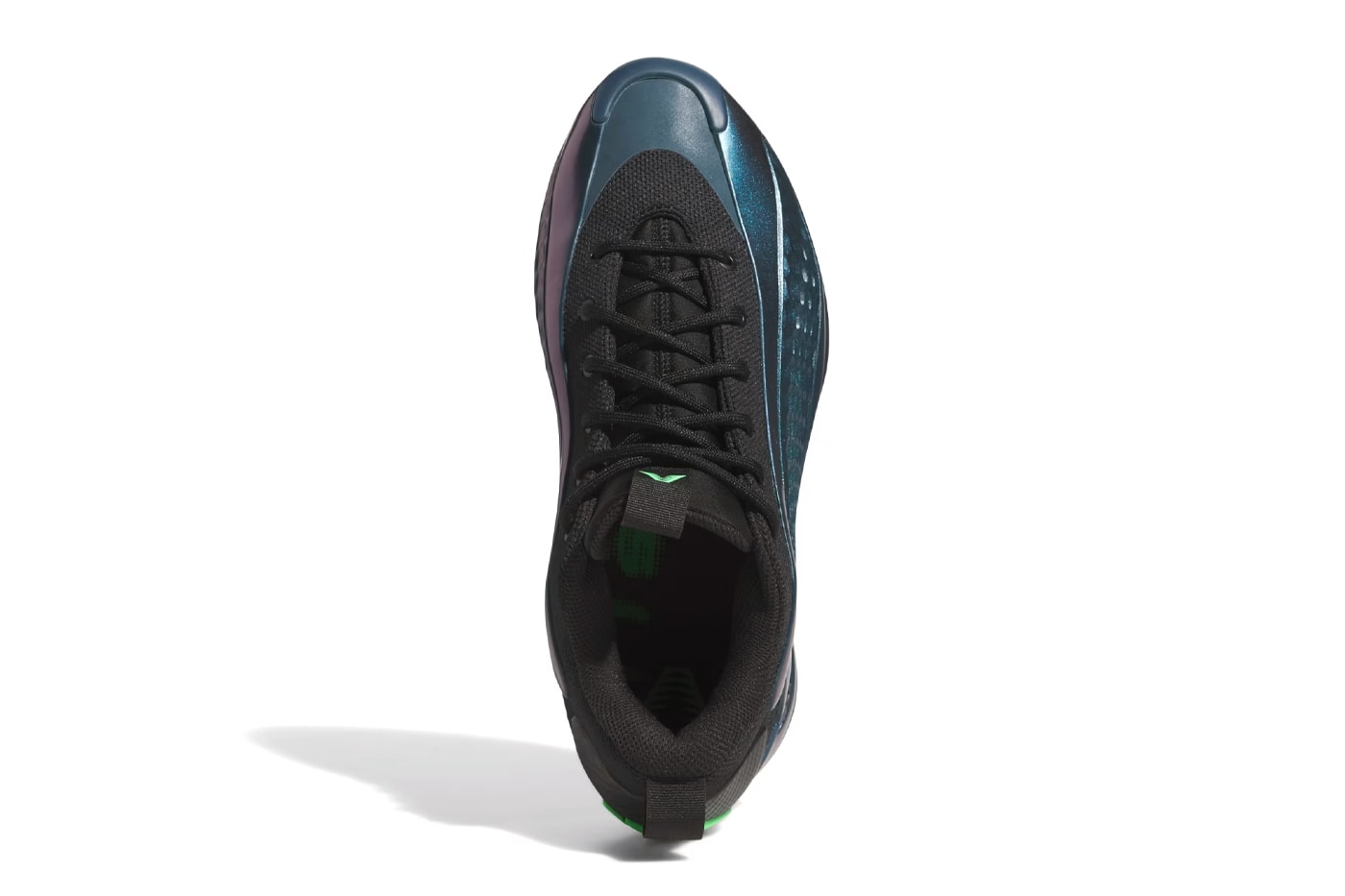 Official Look at the adidas AE1 Low "Arctic Night" anthony edwards release info  Arctic Night/Core Black-Scream Green jq6135 nba minnesota timberwolves