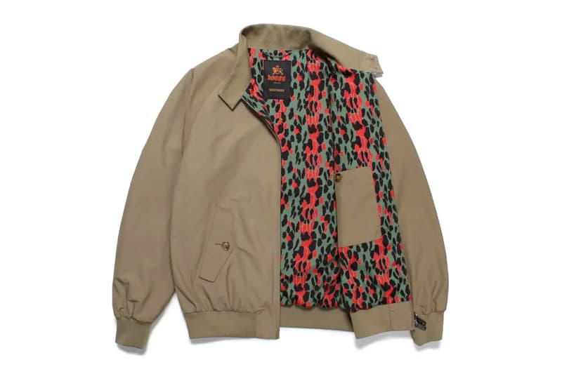 Baracuta g9 WACKO MARIA Collaboration collection Release Info