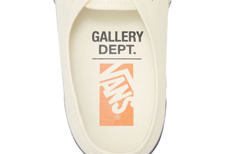 GALLERY DEPT x Vans Authentic Release Info