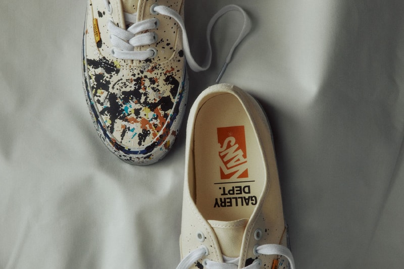 GALLERY DEPT x Vans Authentic Release Info