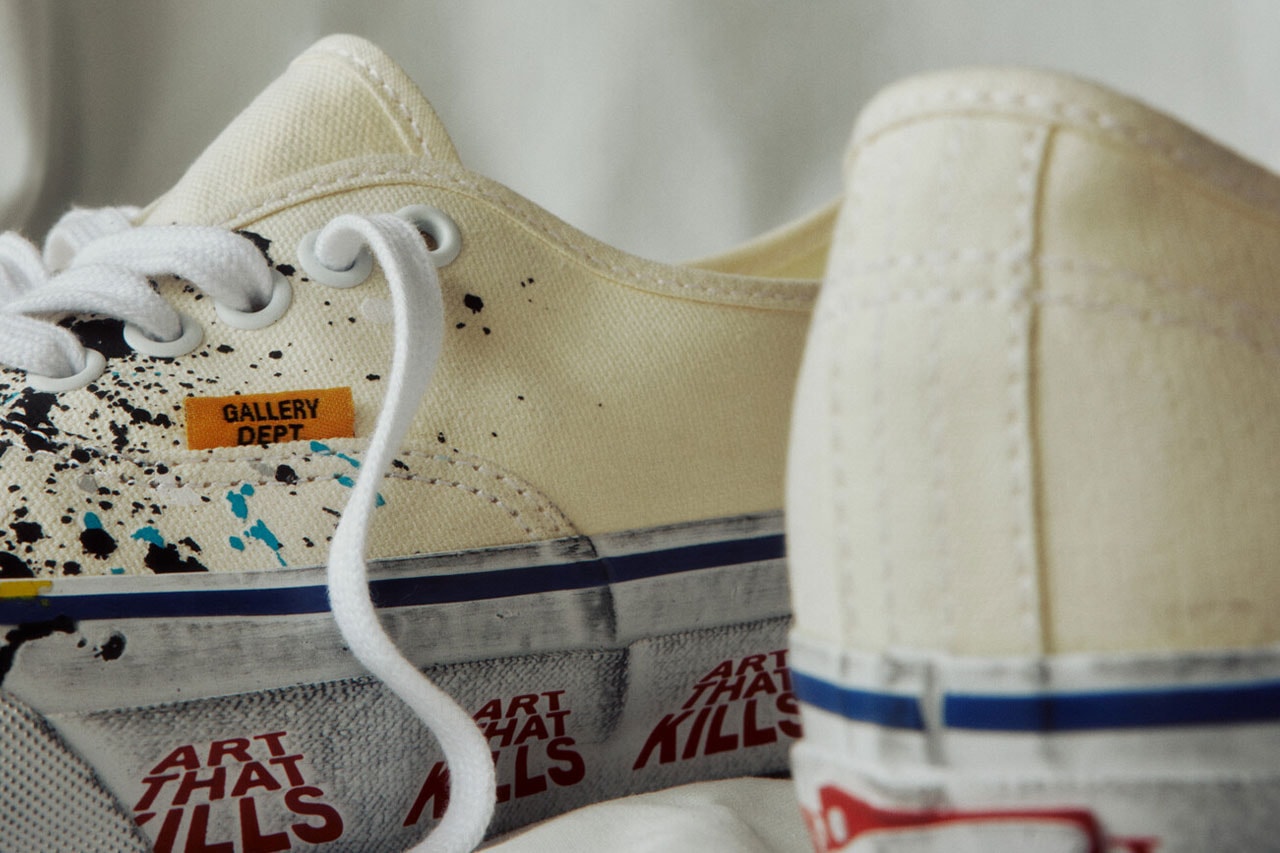 GALLERY DEPT x Vans Authentic Release Info