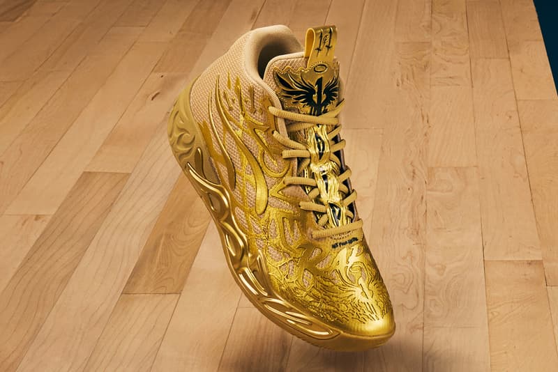 LaMelo Ball PUMA MB.04 Golden Child 311306-01 Release date info store list buying guide photos price
