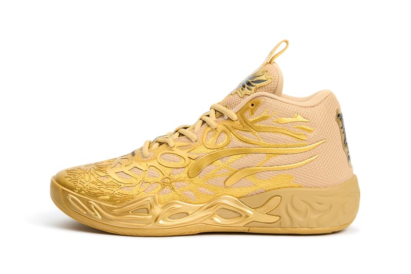 LaMelo Ball PUMA MB.04 Golden Child 311306-01 Release date info store list buying guide photos price