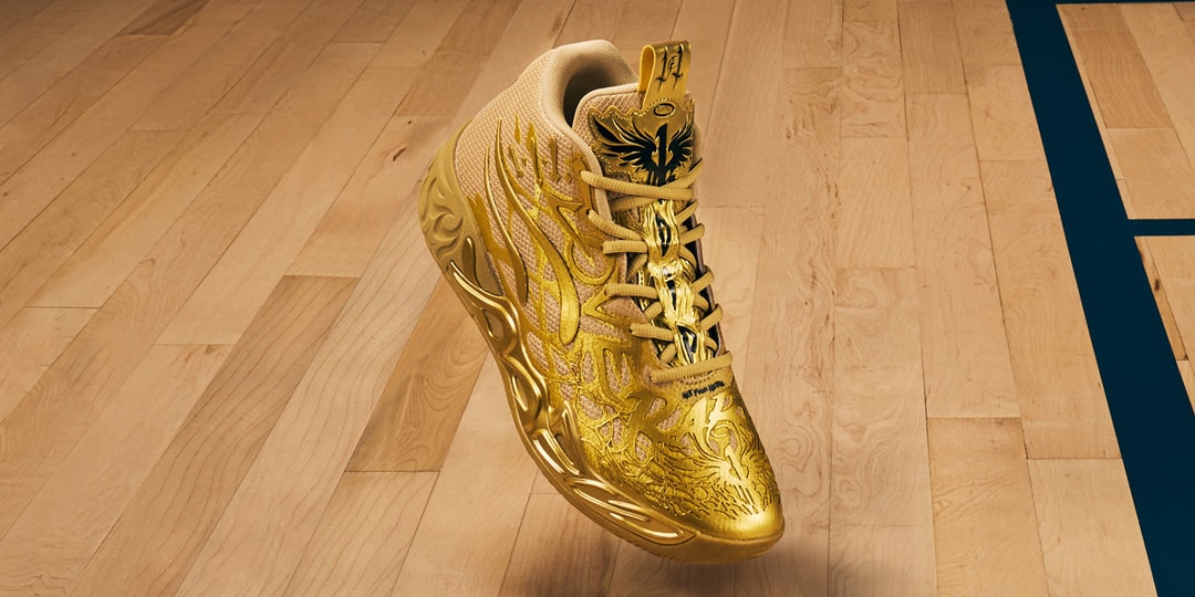 LaMelo Ball's PUMA MB.04 Goes Golden