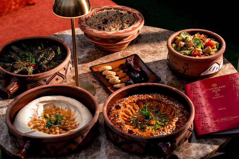 montblanc dubai park hyatt ninive cooking food beverage ramadan 2025 religious holy month united arab emirates iftar muslim islam traditional culture