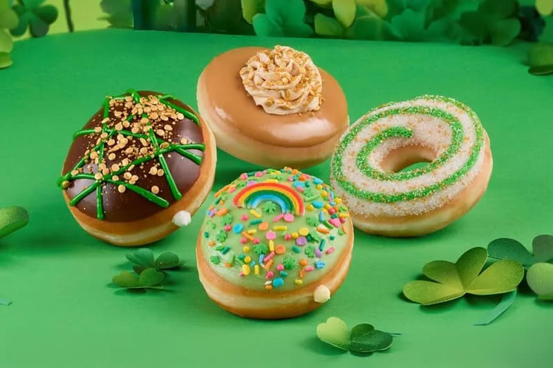 Krispy Kreme St Patricks Day Doughnuts Info