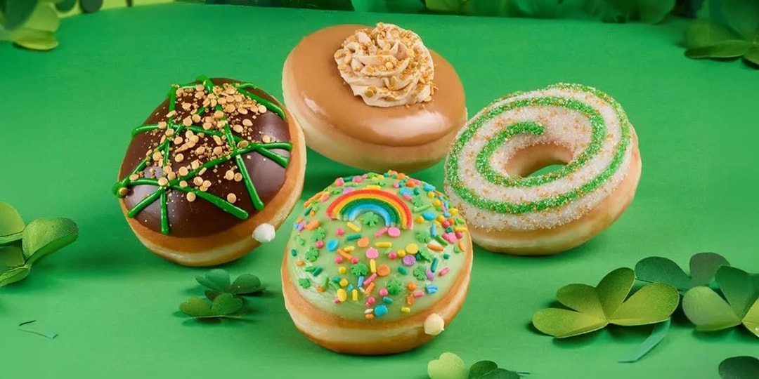 Krispy Kreme Unveils Festive St. Patrick’s Day Doughnuts