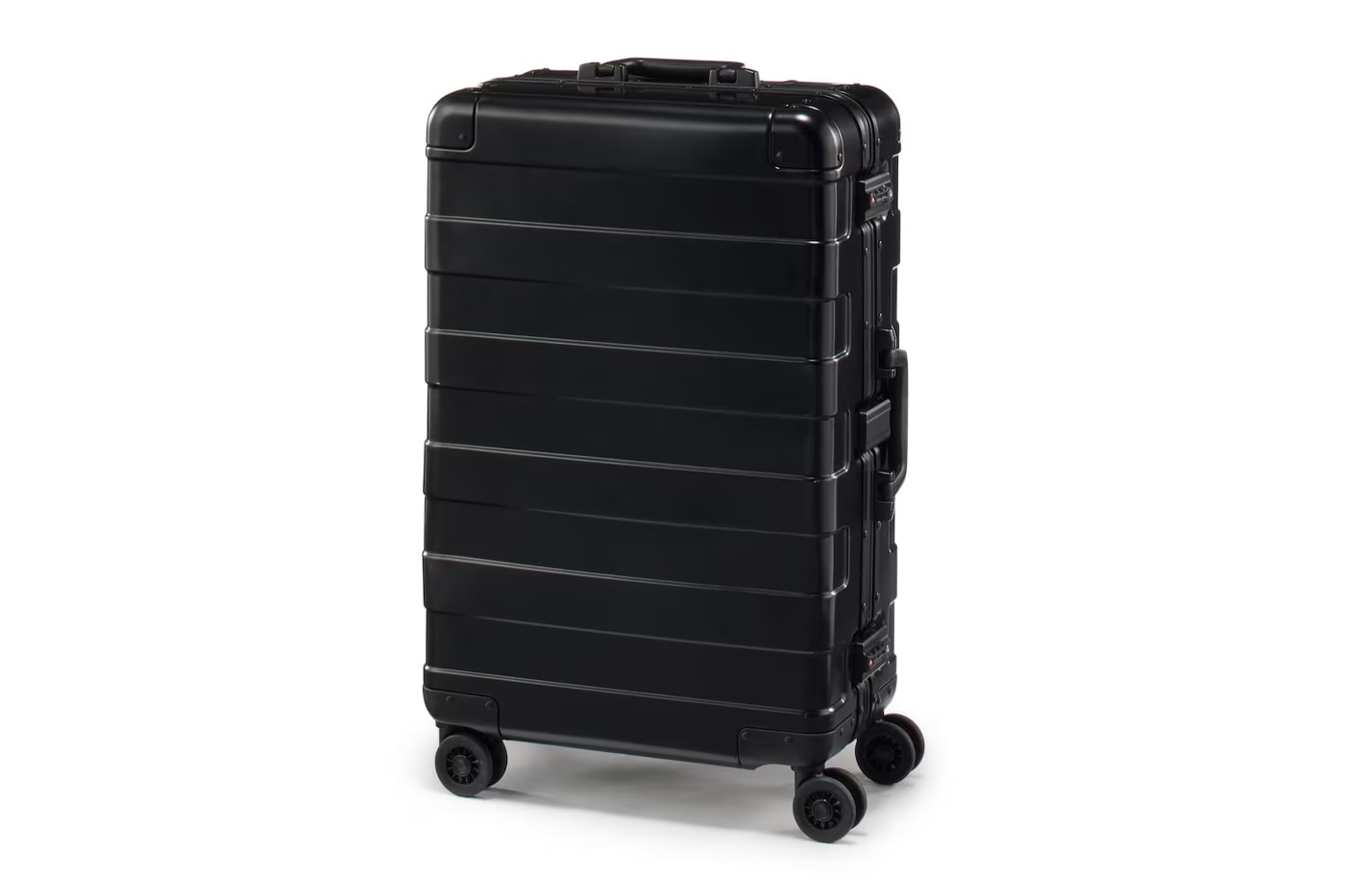 Muji Drops New Aluminum Luggage matte black colorway