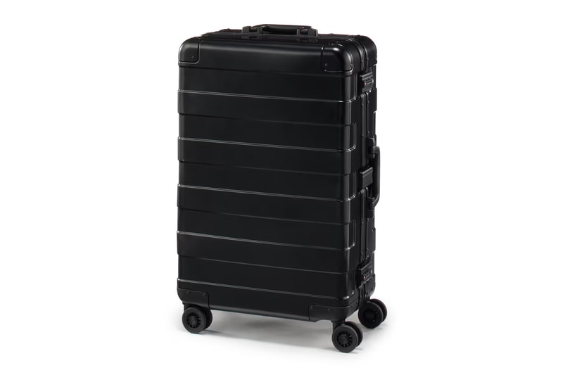 Muji Drops New Aluminum Luggage matte black colorway