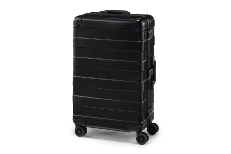 Muji Drops New Aluminum Luggage matte black colorway