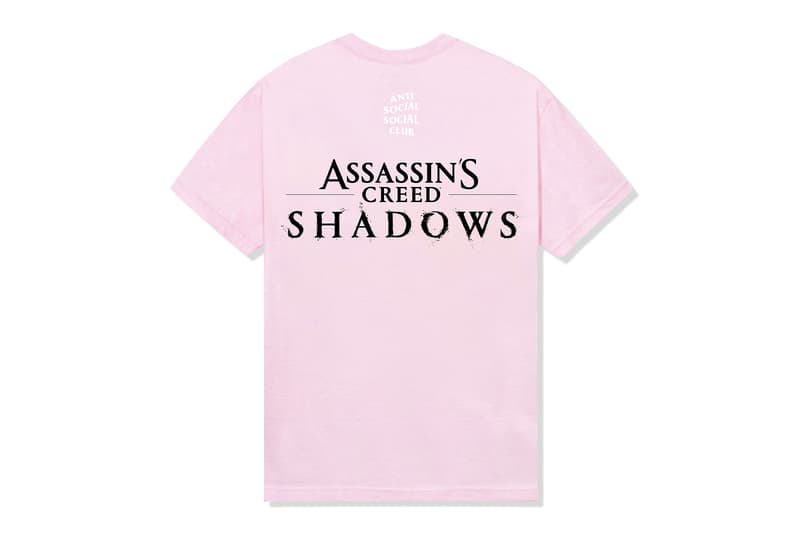'Assassin's Creed Shadows' Anti Social Social Club Collaboration Collection Release Info ubisoft