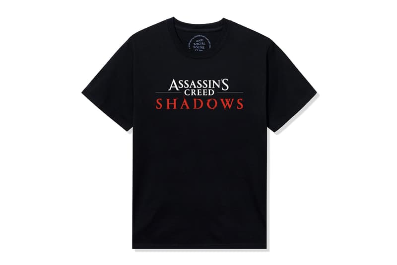 'Assassin's Creed Shadows' Anti Social Social Club Collaboration Collection Release Info ubisoft