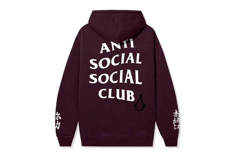 'Assassin's Creed Shadows' Anti Social Social Club Collaboration Collection Release Info ubisoft