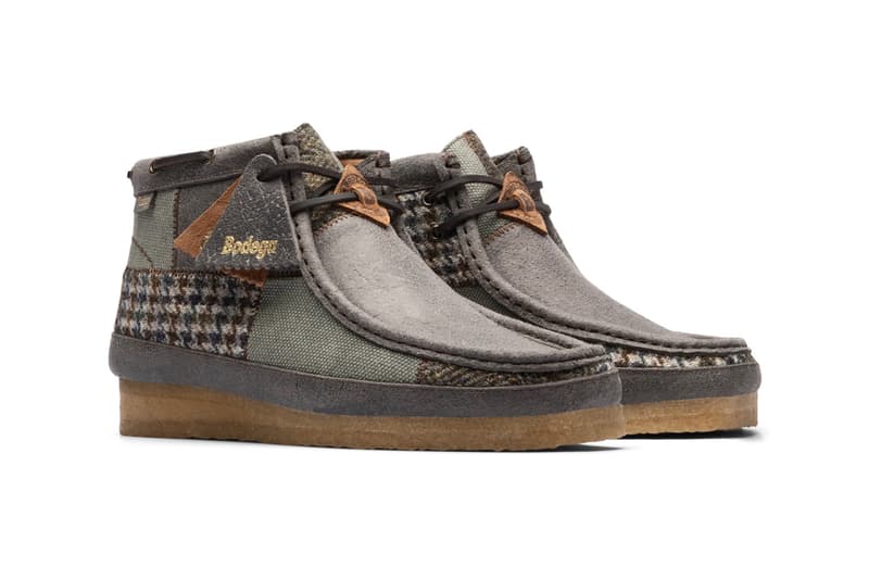 Bodega x Clarks Patchwork Wallabee 3.0 “Northeast Corridor” Collaboration Release Info