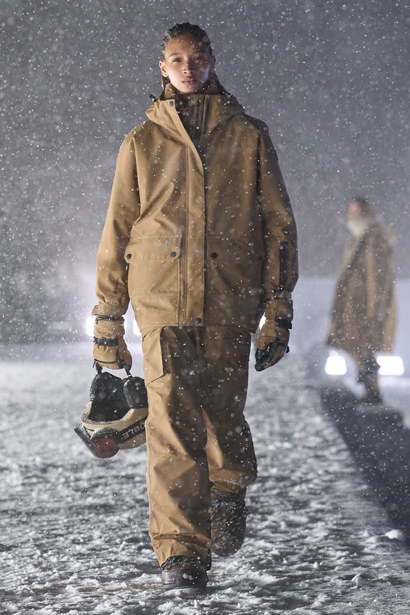 Moncler Grenoble FW25 Runway Collection courchevel altiport puffer jackets penn badgley doutzen adrien brody kate moss anne hathaway shaun white brooklyn beckham nicola peltz Remo Ruffini