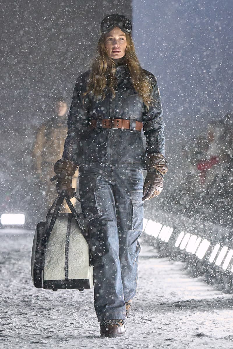 Moncler Grenoble FW25 Runway Collection courchevel altiport puffer jackets penn badgley doutzen adrien brody kate moss anne hathaway shaun white brooklyn beckham nicola peltz Remo Ruffini