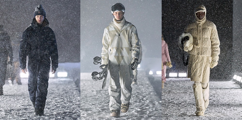 Moncler Grenoble FW25 Collection Lands at Courchevel