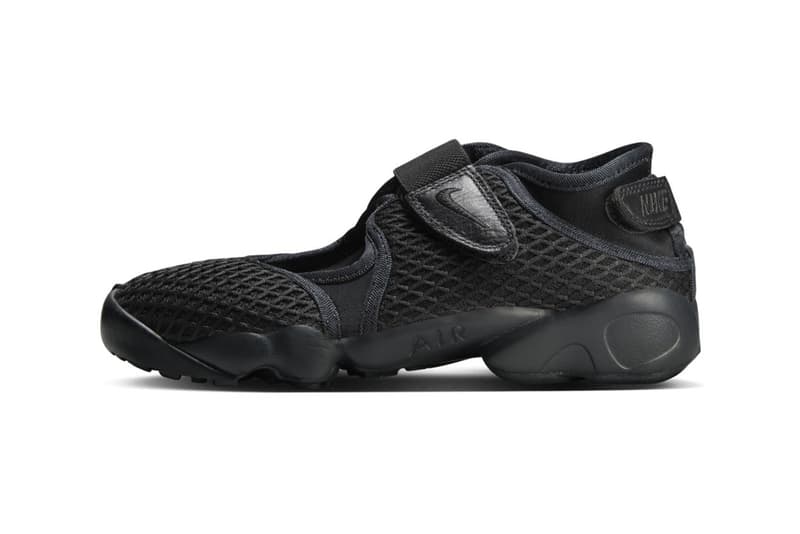 Nike Air Rift Black Mesh hm8288-001 Release Info