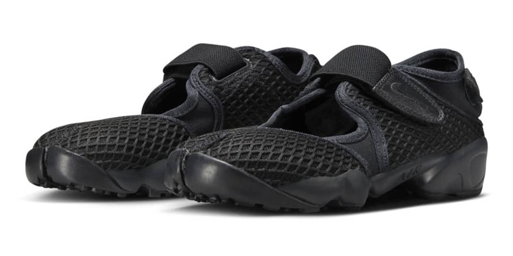 Nike Unveils an Updated Air Rift "Black Mesh"