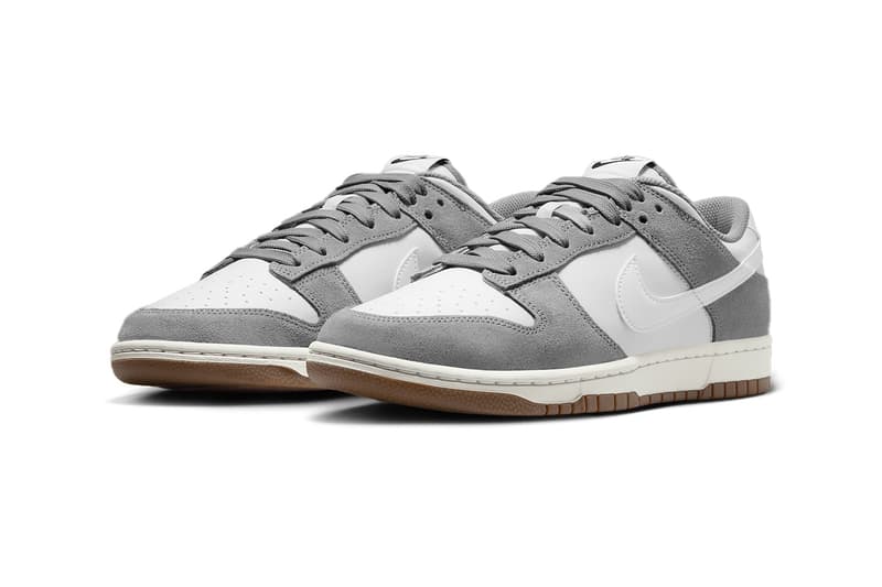 Nike Dunk Low Grey Suede IB6399-001 Release Info