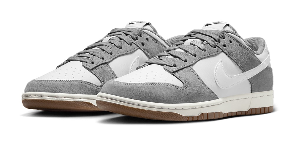 Nike Debuts the Dunk Low in Cool "Gray Suede"