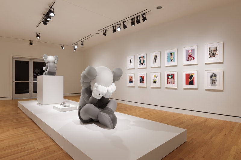 The 2026 Kaws Art Collection Shared Bond Sculpture in White
