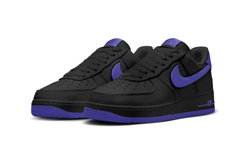 Kobe Bryant x Nike Air Force 1 Low "Persian Violet" Rumored to Release Persian Violet/Black II7062-500 black mamba swoosh