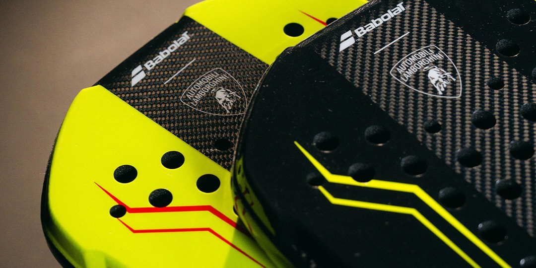 Lamborghini and Babolat Unveil the BL002 Padel Racquet