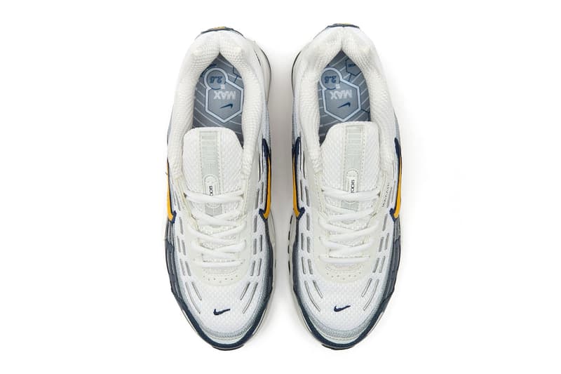 Nike Air Max TL 2.5 “Michigan” "“White/Varsity Maize/Midnight Navy/Wolf Grey-Black“" FZ4110-103 Release Info