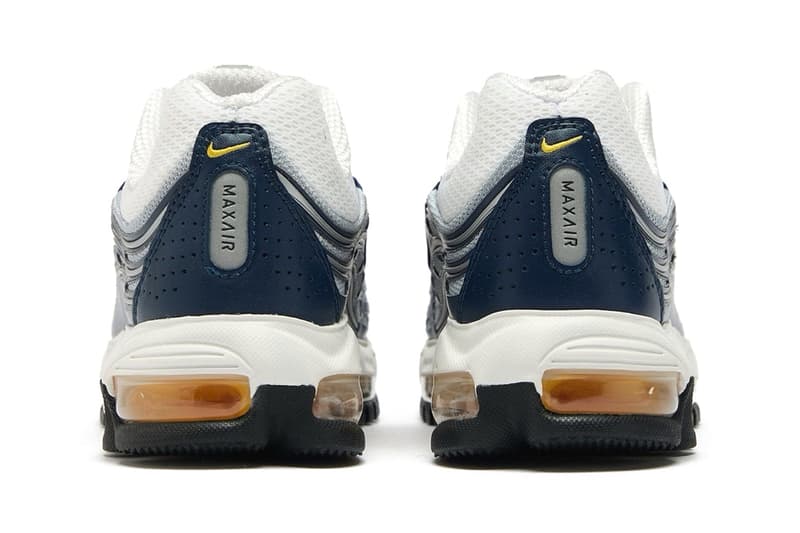 Nike Air Max TL 2.5 “Michigan” "“White/Varsity Maize/Midnight Navy/Wolf Grey-Black“" FZ4110-103 Release Info