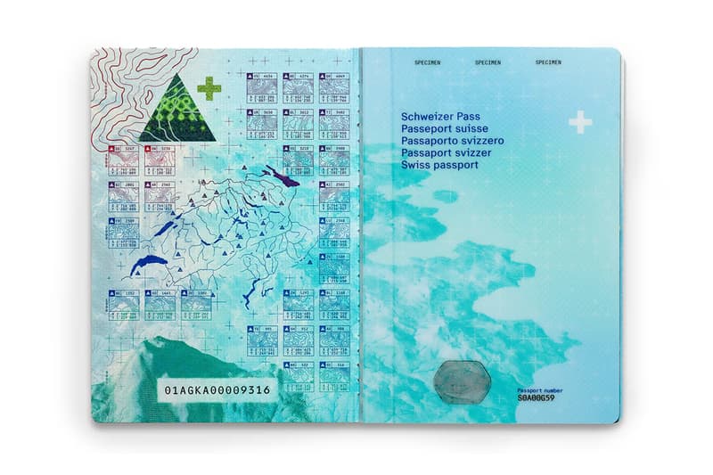 RETINAA Switzerland Swiss Passport Design Information