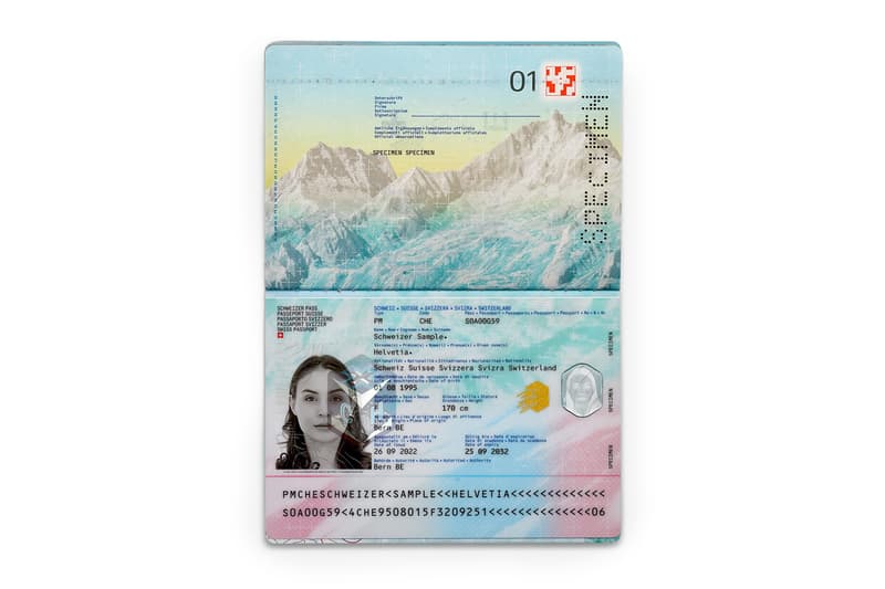 RETINAA Switzerland Swiss Passport Design Information