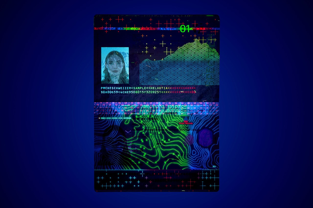 RETINAA Switzerland Swiss Passport Design Information