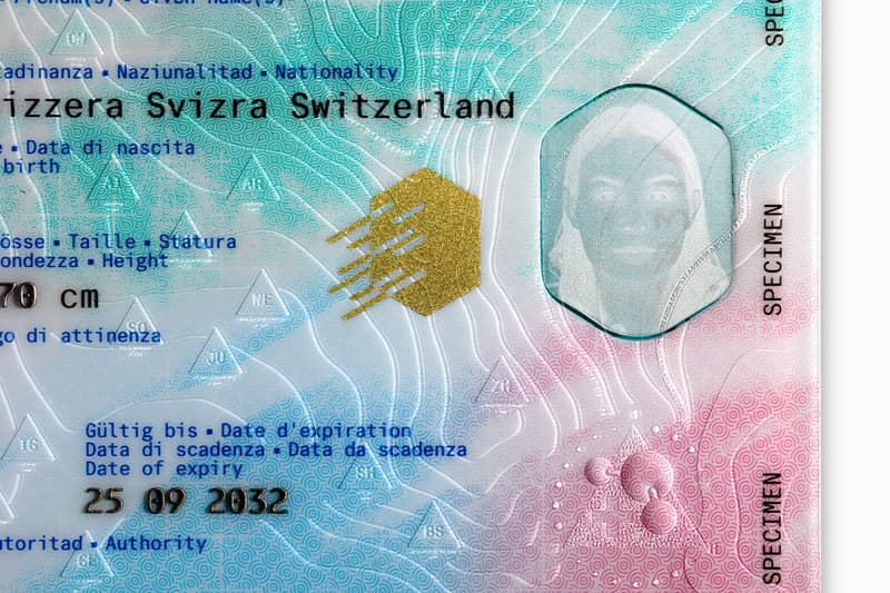 RETINAA Switzerland Swiss Passport Design Information