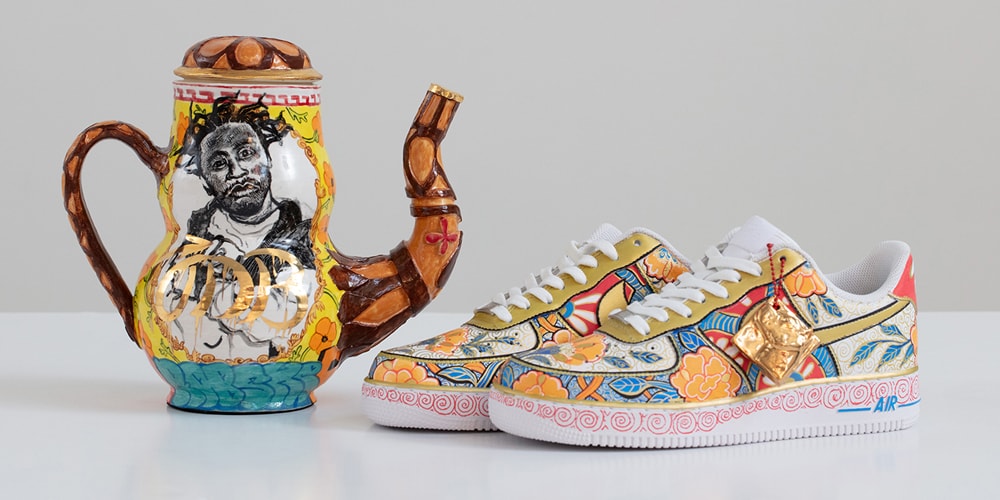 Roberto Lugo's 'Drip' is a Fusion of Streetwear and Ceramic Tradition