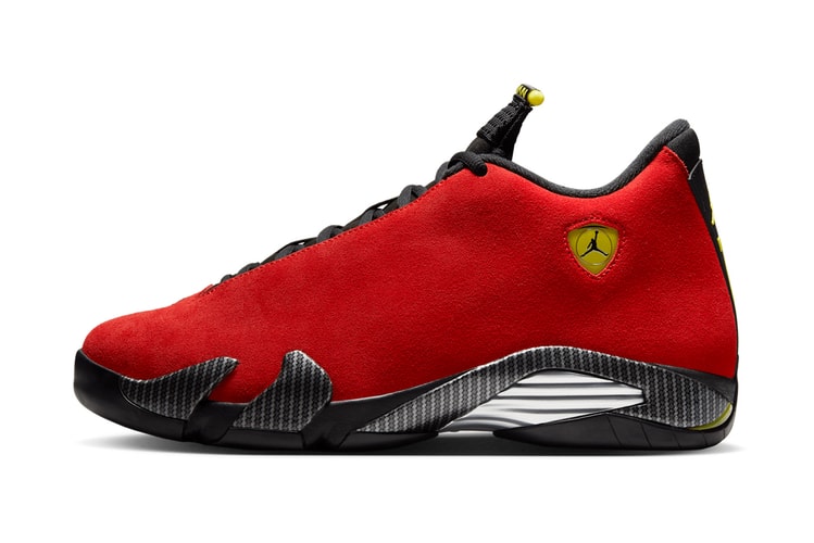 Official Images of This Year's Air Jordan 14 "Ferrari"
