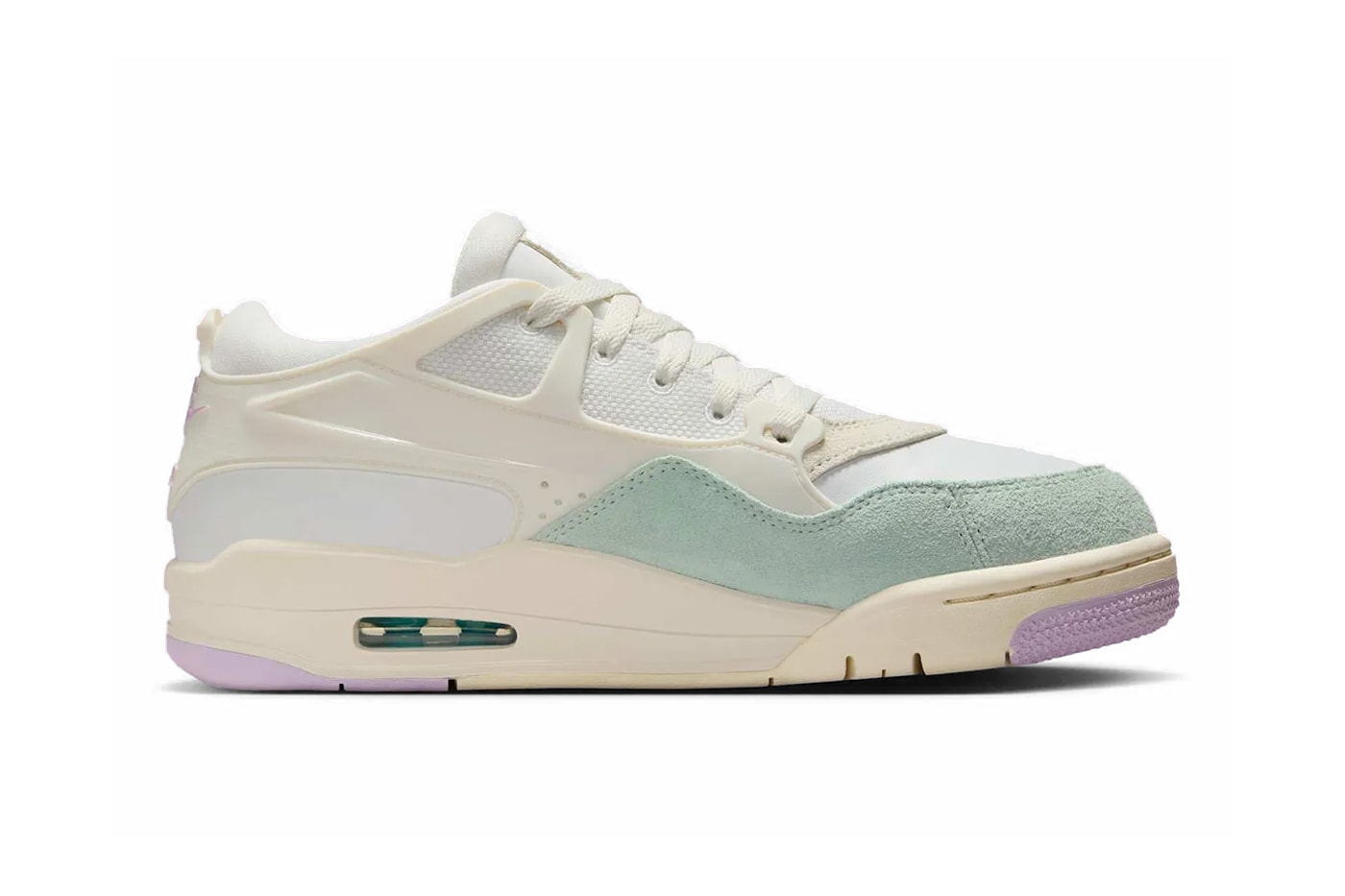 Air Jordan 4 RM "Easter" IB7408-133 Release Info Sail/Purple-Green nigel sylvester jordan brand warmer month pastel colors