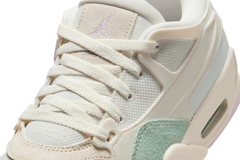 Air Jordan 4 RM "Easter" IB7408-133 Release Info Sail/Purple-Green nigel sylvester jordan brand warmer month pastel colors