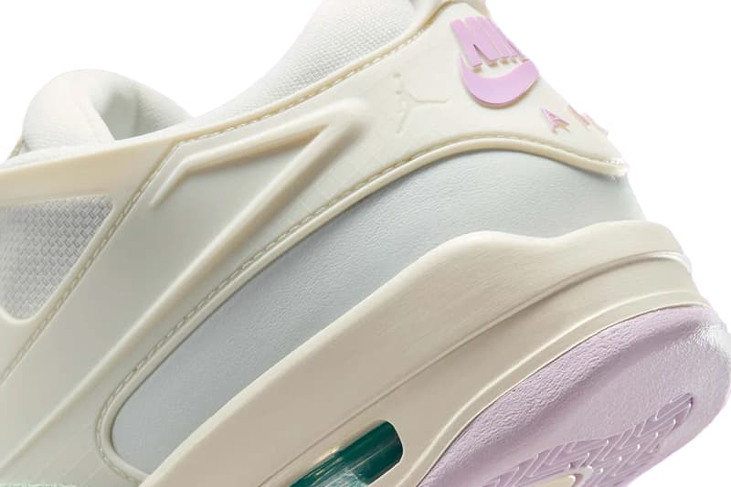 Air Jordan 4 RM "Easter" IB7408-133 Release Info Sail/Purple-Green nigel sylvester jordan brand warmer month pastel colors