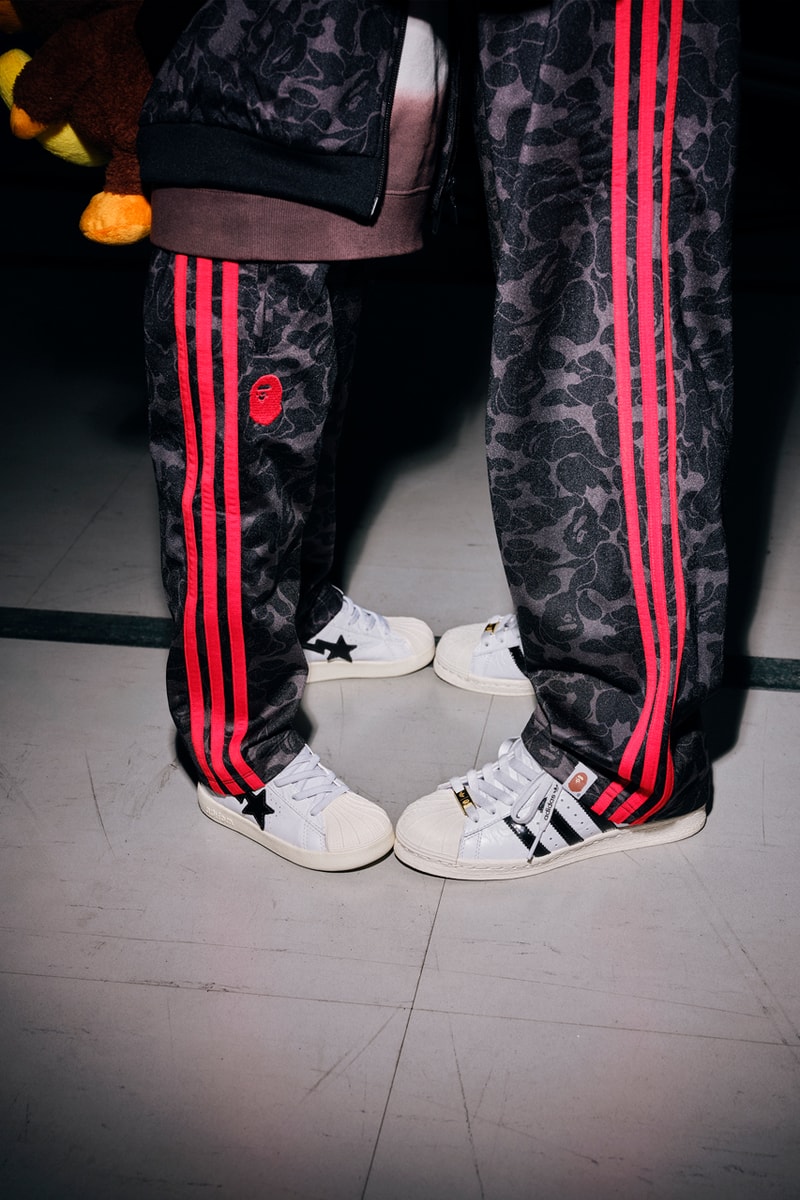 BAPE adidas Superstar SS25 JR2701 Release Info date store list buying guide photos price Footwear White blue JR2702 sstr v