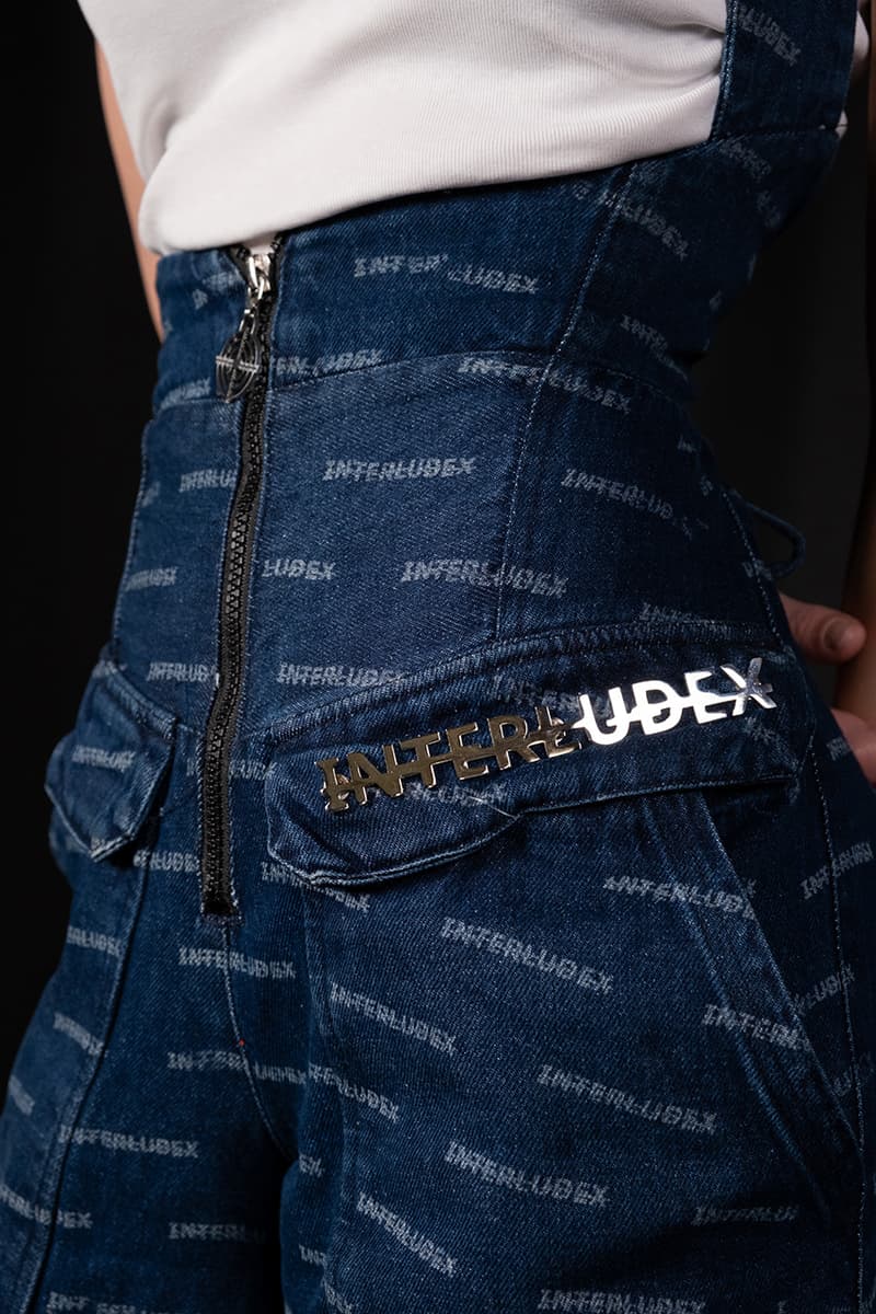 Interludex apparel streetwear fashion dubai united arab emirates iraq canada designer new reshape community denim print tracksuit high fashion