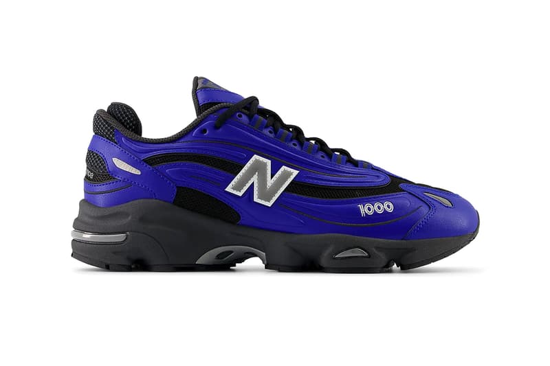 Official Look at the New Balance 1000 "Dark Royal" M1000MSP black april 2025 spring release