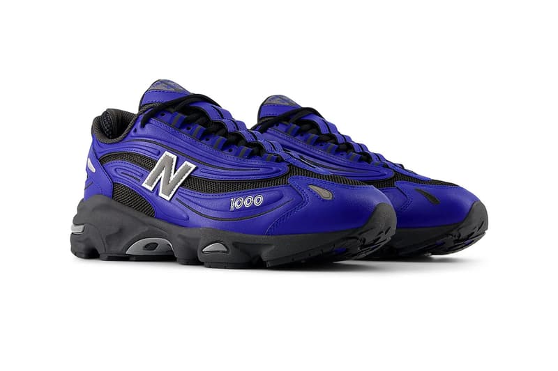 Official Look at the New Balance 1000 "Dark Royal" M1000MSP black april 2025 spring release